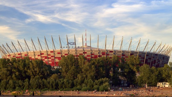 Stadionul Național din Varșovia, Polen (© Pixabay)