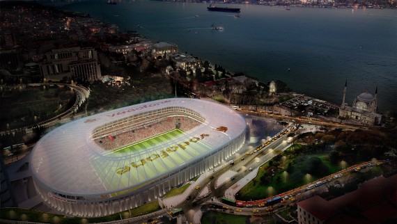 Vodafone Arena, Istanbul, Turcia (© DB Architecture & Consulting)